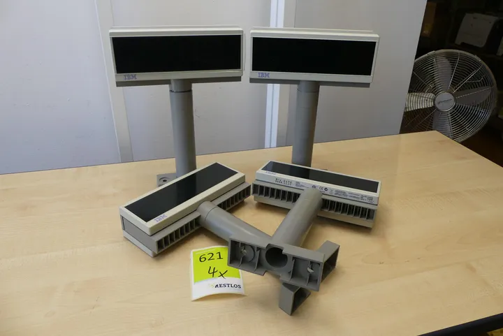 4x IBM Kundendisplay/POS-Display